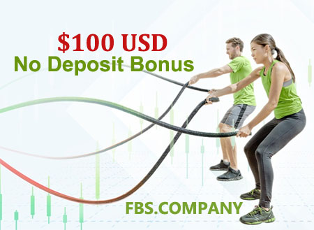 LEVEL UP BONUS, fbs free 100 usd.